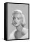 True Blue Marilyn-null-Framed Stretched Canvas