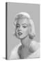 True Blue Marilyn-null-Stretched Canvas