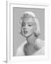 True Blue Marilyn-null-Framed Art Print