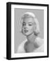 True Blue Marilyn-null-Framed Art Print