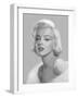 True Blue Marilyn-null-Framed Art Print