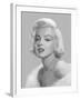 True Blue Marilyn-null-Framed Art Print