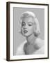 True Blue Marilyn-null-Framed Art Print