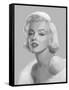 True Blue Marilyn-null-Framed Stretched Canvas