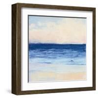 True Blue Ocean I-Julia Purinton-Framed Art Print