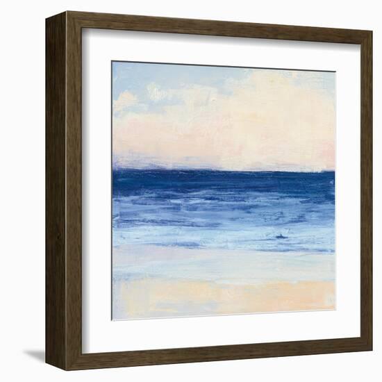 True Blue Ocean I-Julia Purinton-Framed Art Print