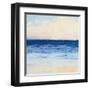 True Blue Ocean I-Julia Purinton-Framed Art Print