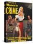 True Cases Of Women In Crime, 1950, USA-null-Stretched Canvas