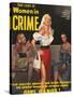 True Cases Of Women In Crime, 1950, USA-null-Stretched Canvas