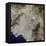 True-Color Satellite View of Central Athens, Greece-null-Framed Stretched Canvas