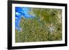 True-colour Satellite Image of Hamburg, Germany-PLANETOBSERVER-Framed Photographic Print