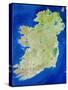 True-colour Satellite Image of Ireland-PLANETOBSERVER-Stretched Canvas