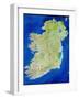 True-colour Satellite Image of Ireland-PLANETOBSERVER-Framed Photographic Print