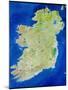True-colour Satellite Image of Ireland-PLANETOBSERVER-Mounted Photographic Print