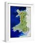 True Colour Satellite Image of Wales-PLANETOBSERVER-Framed Photographic Print