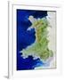 True Colour Satellite Image of Wales-PLANETOBSERVER-Framed Photographic Print