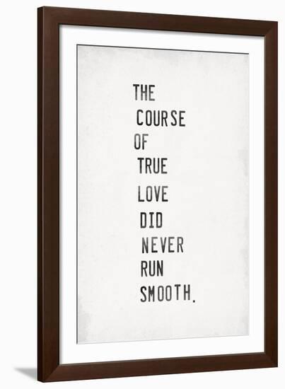 True Course-The Vintage Collection-Framed Giclee Print