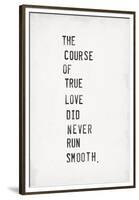 True Course-The Vintage Collection-Framed Giclee Print
