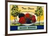 True Flavor Mixed Berries-null-Framed Art Print