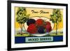 True Flavor Mixed Berries-null-Framed Art Print