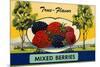 True Flavor Mixed Berries-null-Mounted Premium Giclee Print