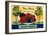 True Flavor Mixed Berries-null-Framed Art Print