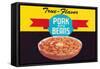 True Flavor Pork and Beans-null-Framed Stretched Canvas