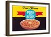 True Flavor Pork and Beans-null-Framed Art Print