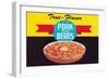 True Flavor Pork and Beans-null-Framed Art Print