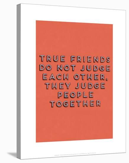 True Friends-null-Stretched Canvas