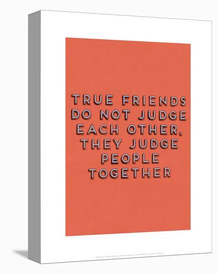 True Friends-null-Stretched Canvas