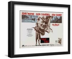 True Grit [1969], Directed by Henry Hathaway.-null-Framed Giclee Print