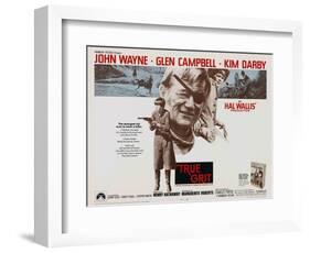 True Grit [1969], Directed by Henry Hathaway.-null-Framed Giclee Print