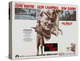 True Grit [1969], Directed by Henry Hathaway.-null-Stretched Canvas