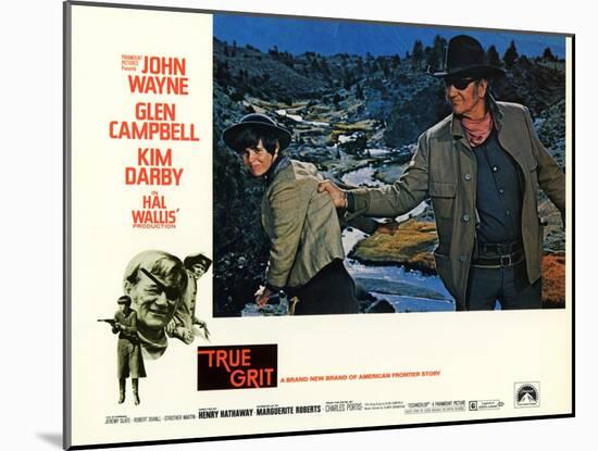 True Grit, 1969-null-Mounted Art Print