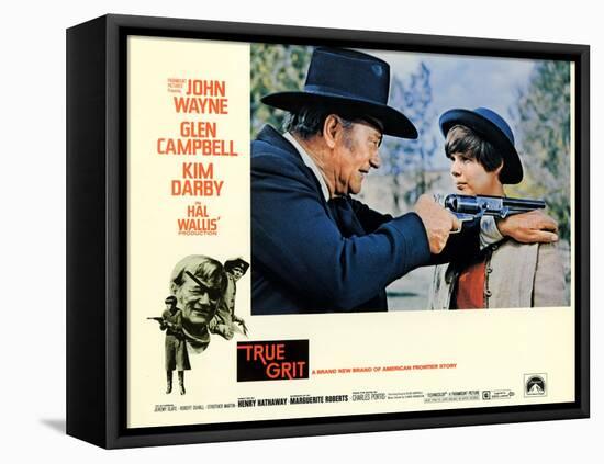 True Grit, 1969-null-Framed Stretched Canvas