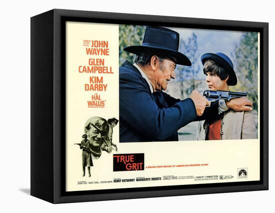 True Grit, 1969-null-Framed Stretched Canvas