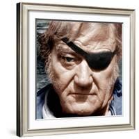 TRUE GRIT, John Wayne, 1969-null-Framed Photo