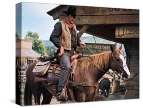 True Grit, John Wayne, 1969-null-Stretched Canvas