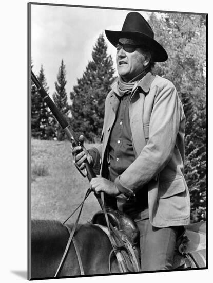 True Grit, John Wayne, 1969-null-Mounted Photo