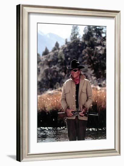 True Grit, John Wayne, 1969-null-Framed Art Print