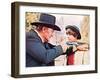 True Grit, John Wayne, Kim Darby, 1969-null-Framed Photo