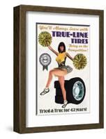 True-Line Tires-null-Framed Premium Giclee Print