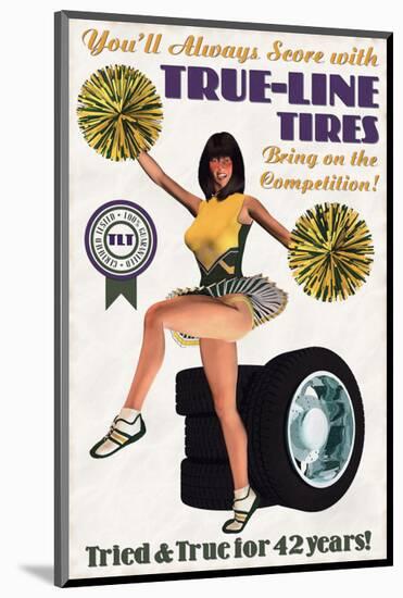 True-Line Tires-null-Mounted Premium Giclee Print