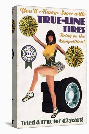 True-Line Tires-null-Stretched Canvas