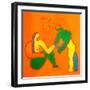 True love, 2000, (oil on linen )-Cristina Rodriguez-Framed Giclee Print