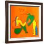 True love, 2000, (oil on linen )-Cristina Rodriguez-Framed Giclee Print