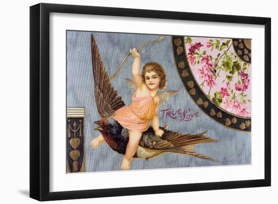 True Love, American Valentine Card, 1908-null-Framed Giclee Print