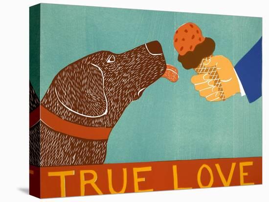 True Love Choc-Stephen Huneck-Stretched Canvas