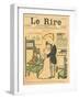 True Love, from the Front Cover of 'Le Rire', 29th July 1899-Emmanuel Poire Caran D'ache-Framed Giclee Print